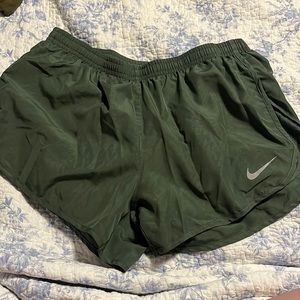 Medium green Nike athletic shorts